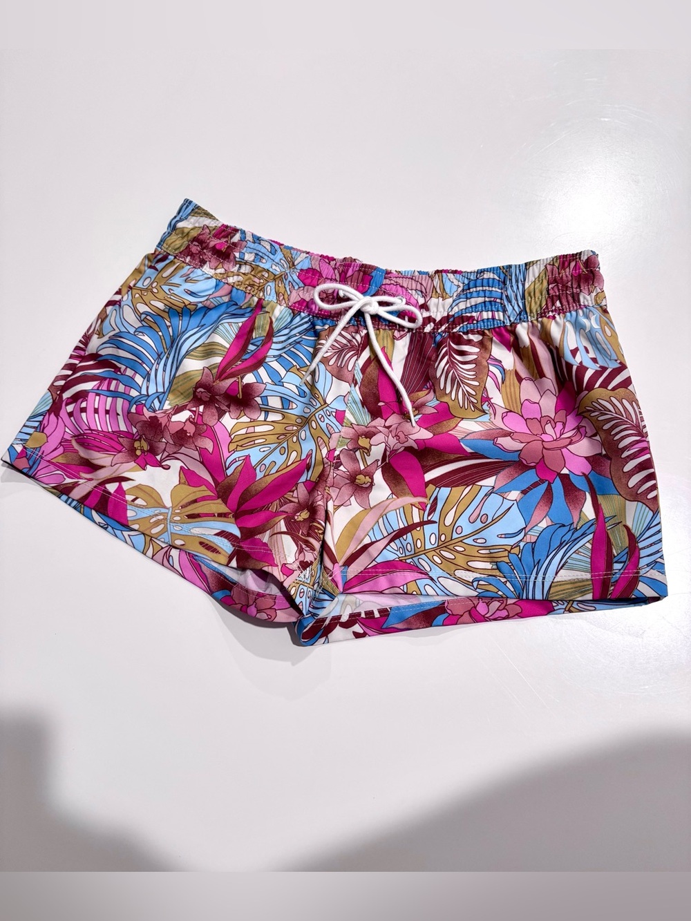 Hurley Floral Tropical Drawstring Women’s Board shorts, size S
